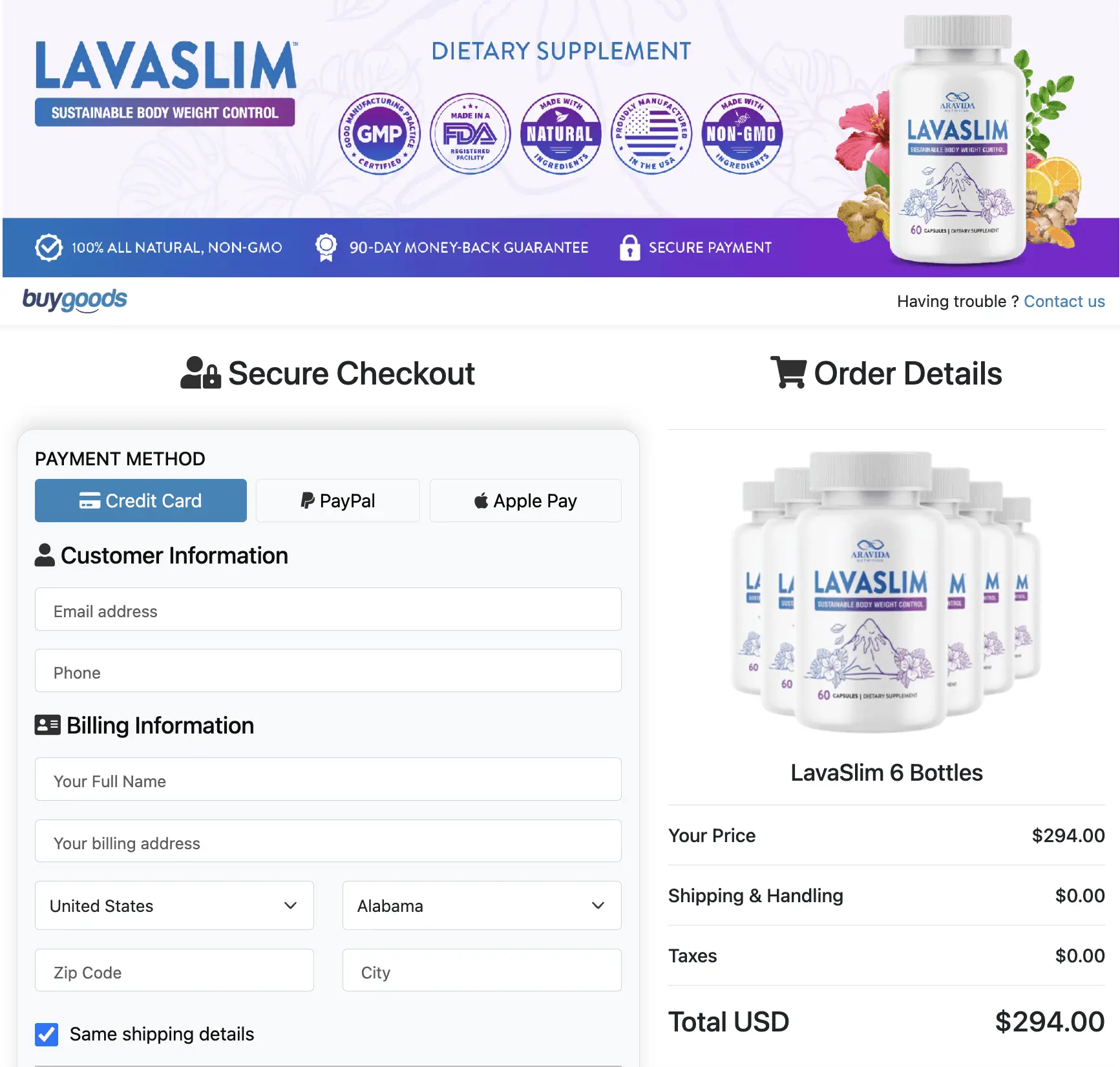 LavaSlim Buy Now